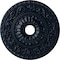 Ekena Millwork Vaduz Ceiling Medallion (Fits Canopies up to 3 1/2"), 23 1/2"OD x 3 1/2"ID x 2 1/8"P, Midnight Dream CM23VAMDF - alternate 1